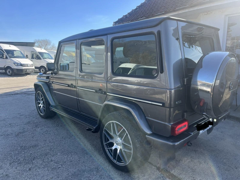 Mercedes-Benz G 55 AMG ПОДГРЕВ, ОБДУХ, АЛКАНТ.ДР БАРТЕР!!!, снимка 6 - Автомобили и джипове - 52847179