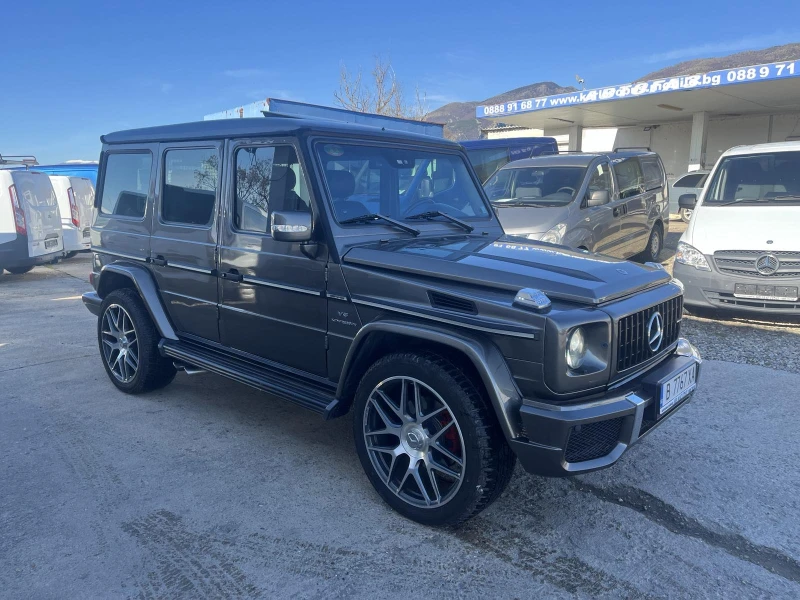 Mercedes-Benz G 55 AMG ПОДГРЕВ, ОБДУХ, АЛКАНТ.ДР БАРТЕР!!!, снимка 3 - Автомобили и джипове - 52847179
