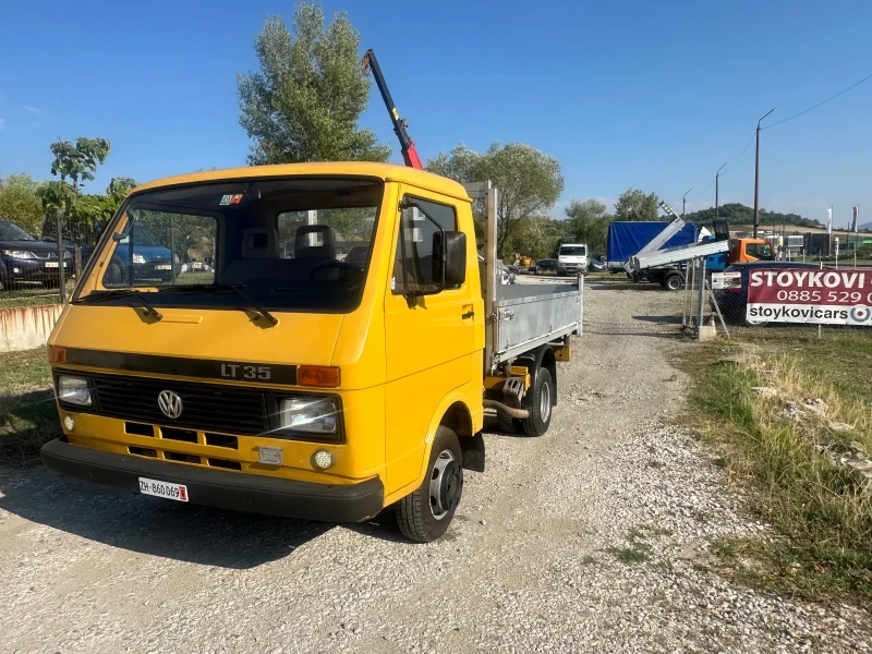 VW Lt Самосвал с Кран, снимка 9 - Бусове и автобуси - 51269348