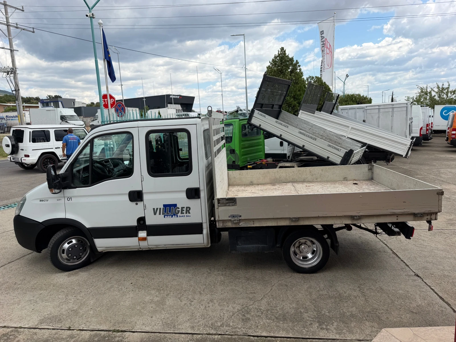 Iveco Daily 3.0HPI* 35C17* 7места* 2.90 метра каросерия , снимка 8 - Бусове и автобуси - 55633742
