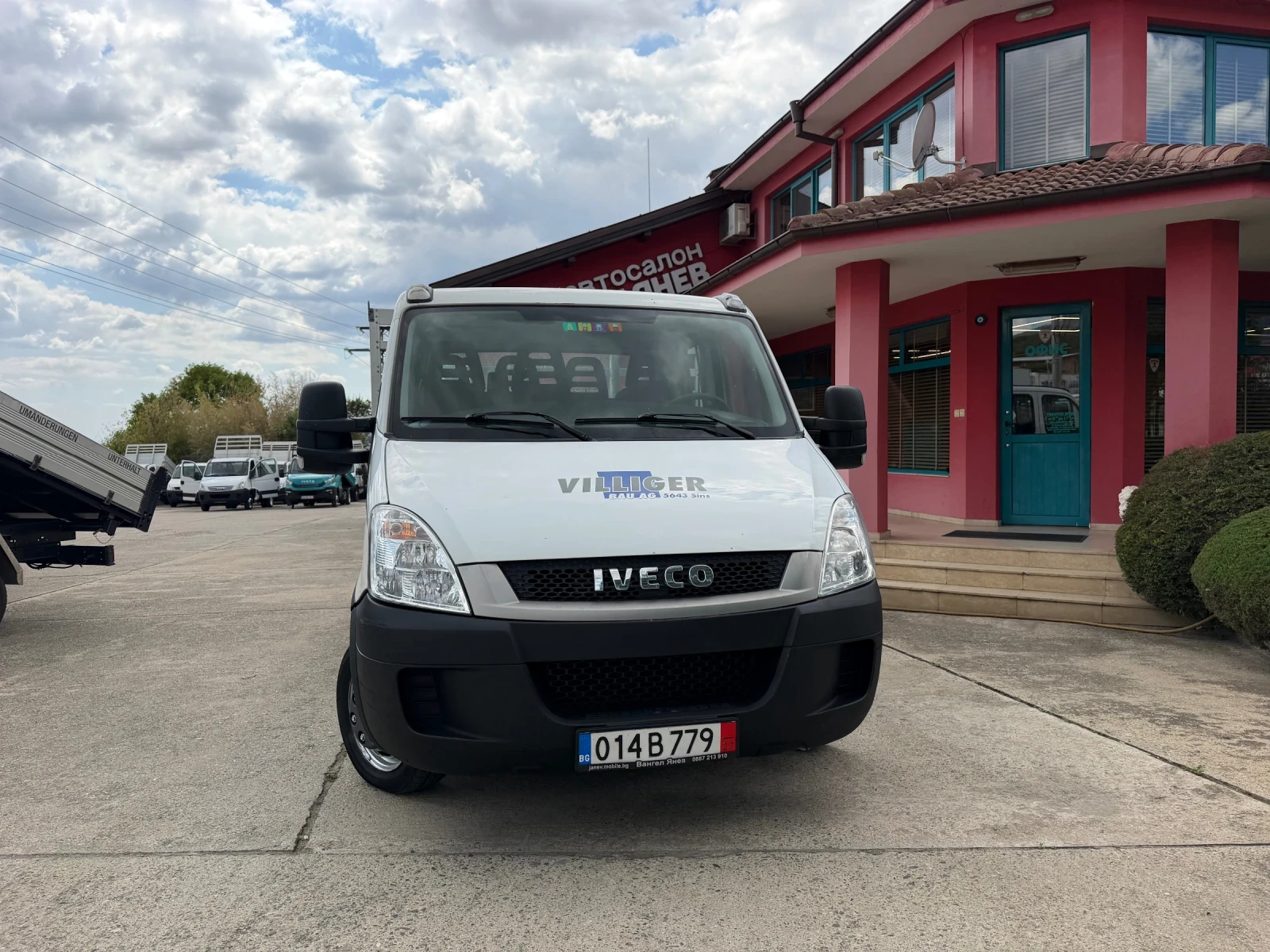 Iveco Daily 3.0HPI* 35C17* 7места* 2.90 метра каросерия , снимка 3 - Бусове и автобуси - 55633742