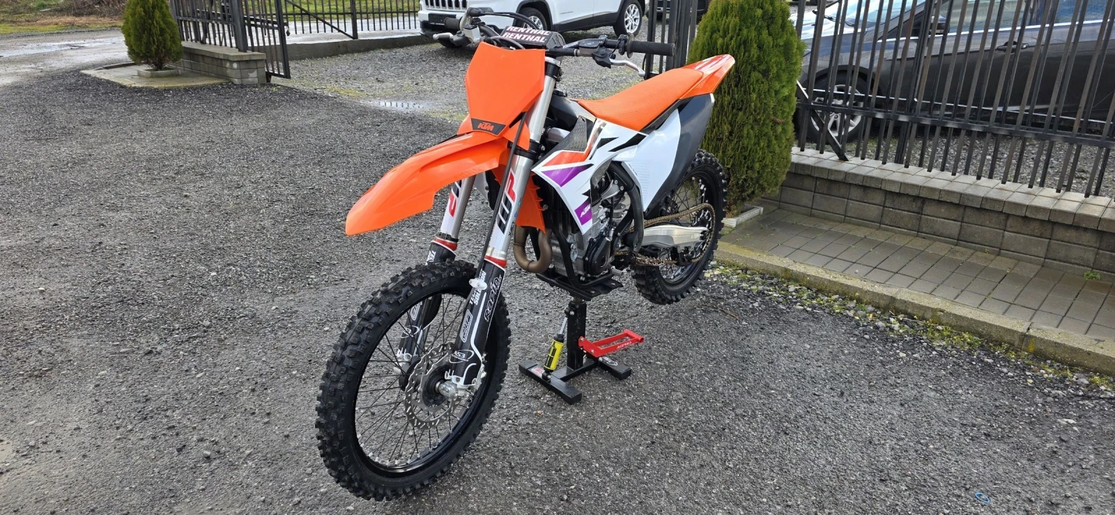 Ktm SX-F 450-Стартер-2Режима-Тракшън-Лънч Контрол, снимка 10 - Мотоциклети и мототехника - 54077053