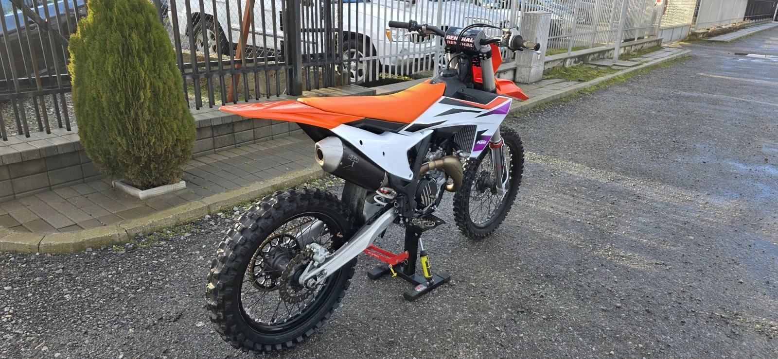 Ktm SX-F 450-Стартер-2Режима-Тракшън-Лънч Контрол, снимка 4 - Мотоциклети и мототехника - 54077053