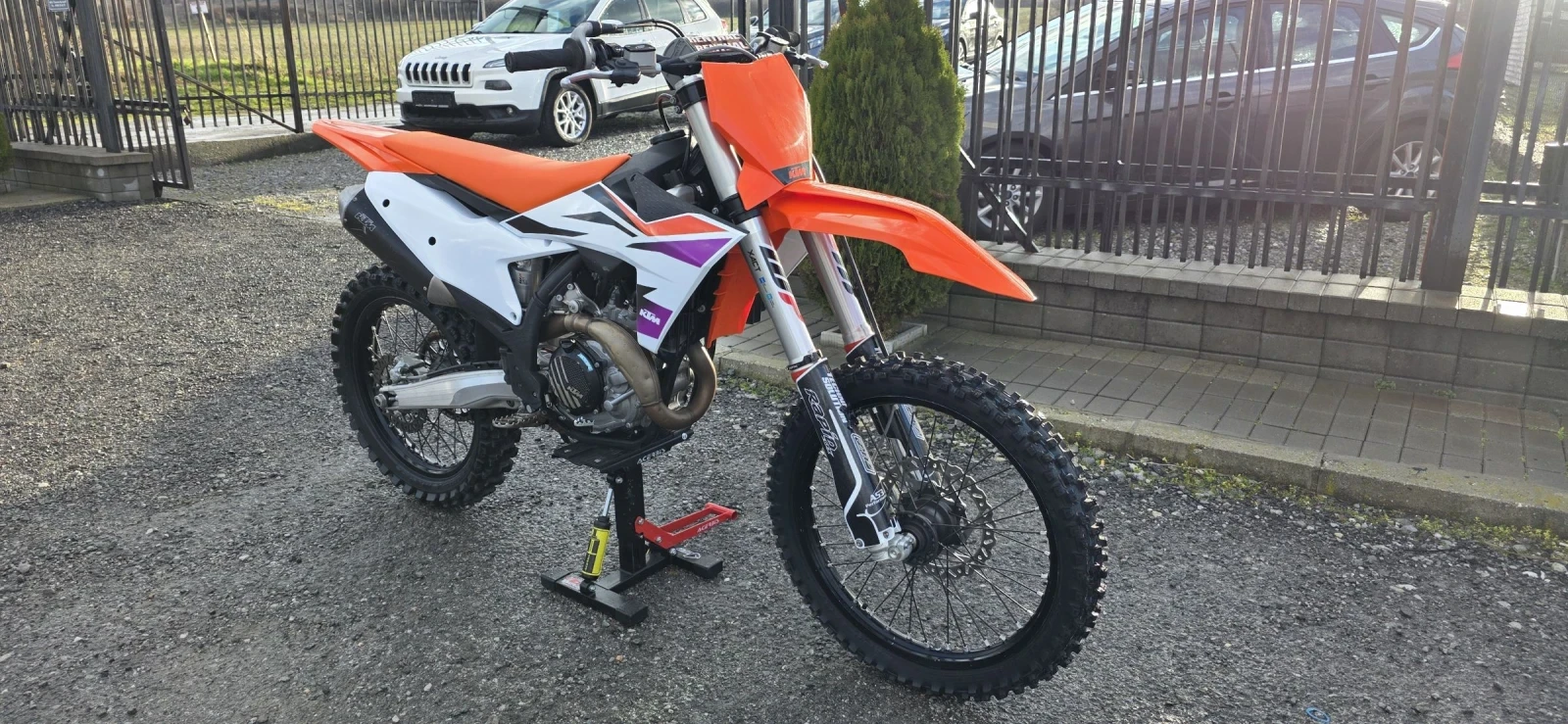 Ktm SX-F 450-Стартер-2Режима-Тракшън-Лънч Контрол, снимка 2 - Мотоциклети и мототехника - 54077053
