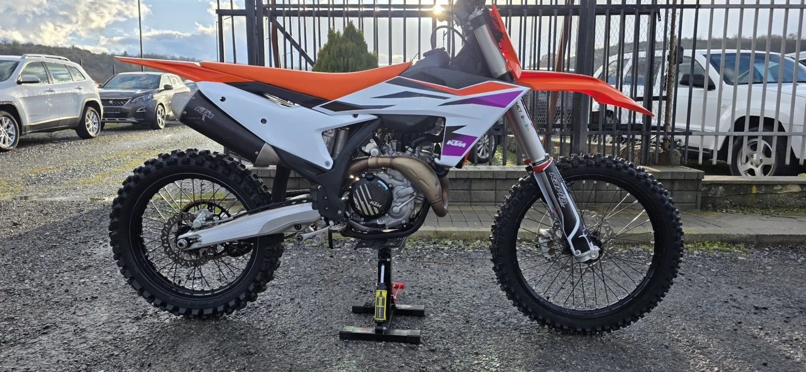 Ktm SX-F 450-Стартер-2Режима-Тракшън-Лънч Контрол, снимка 3 - Мотоциклети и мототехника - 54077053