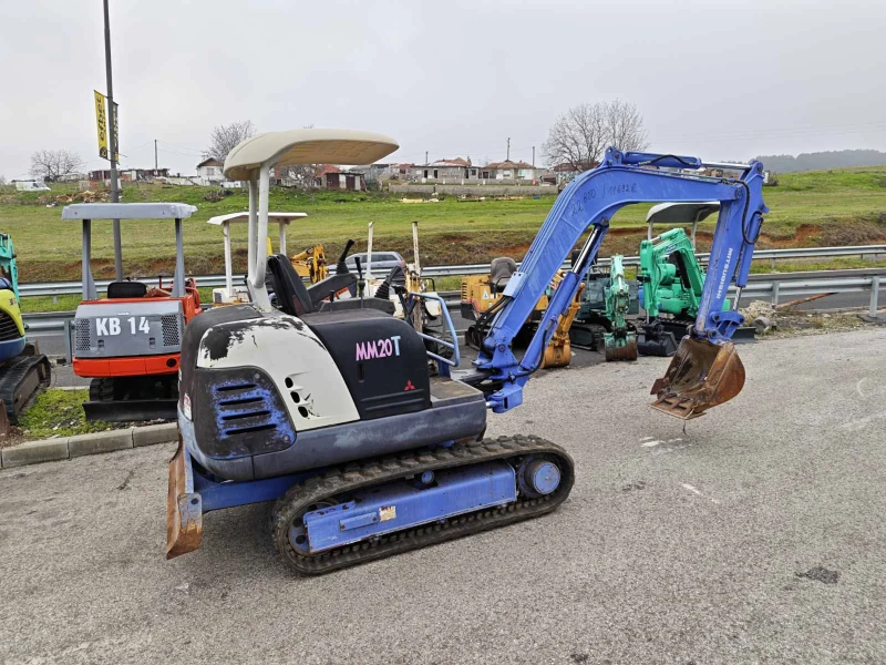 Багер Mitsubishi  ПЕРФЕКТЕН , снимка 2 - Индустриална техника - 52569255