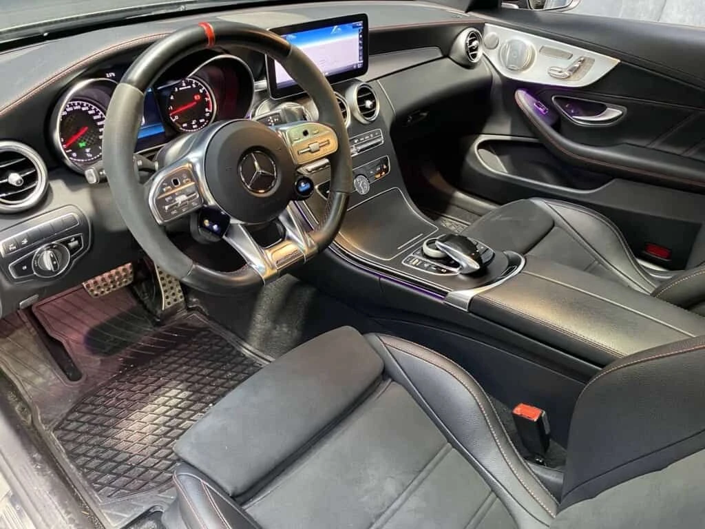 Mercedes-Benz C 43 AMG * АВТО КРЕДИТ* ЦЕНА ДО БГ * СЕРВИЗНА ИСТОРИЯ *  - изображение 10