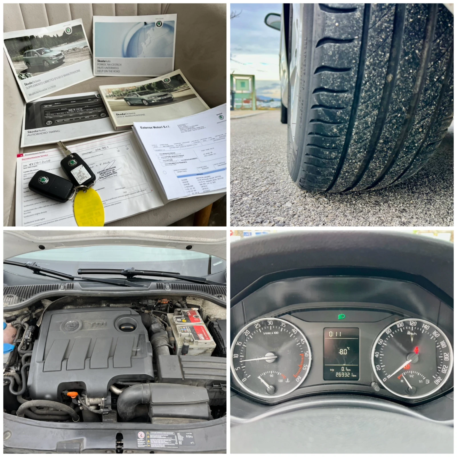 Skoda Octavia 1.6 TDI SW, снимка 17 - Автомобили и джипове - 53909332