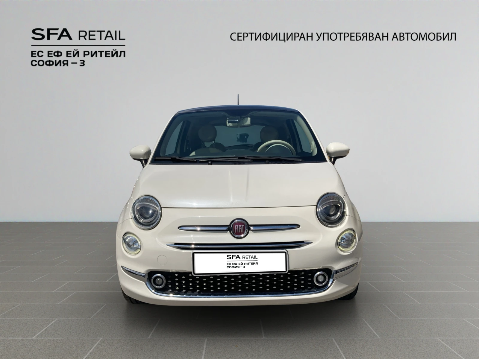 Fiat 500  LOUNGE 1.2 69 hp АВТОМАТИК EURO 6B, снимка 2 - Автомобили и джипове - 54763497