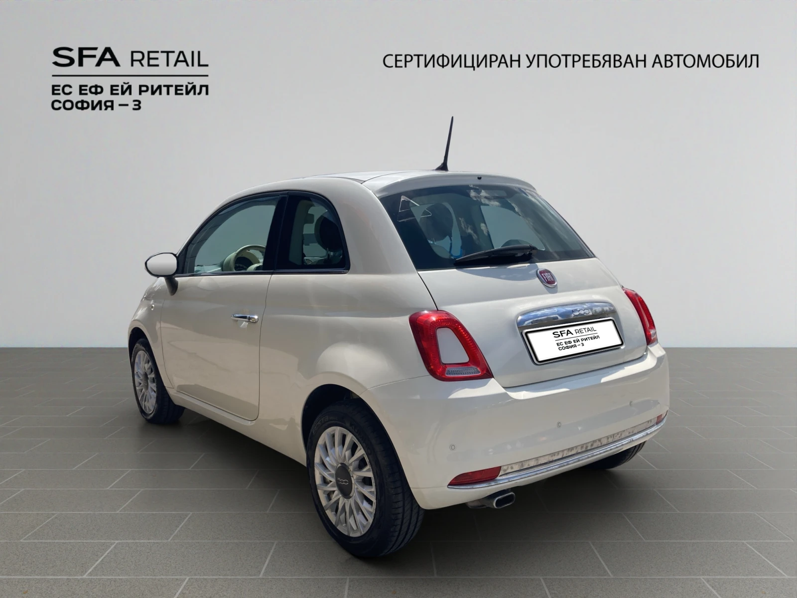 Fiat 500  LOUNGE 1.2 69 hp АВТОМАТИК EURO 6B, снимка 7 - Автомобили и джипове - 54763497
