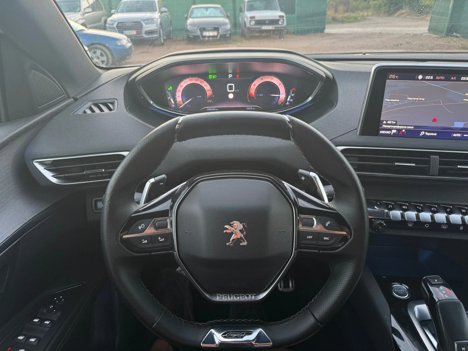 Peugeot 3008 2.0HDI GT Line /СОБСТВЕН ЛИЗИНГ/, снимка 15 - Автомобили и джипове - 55619528