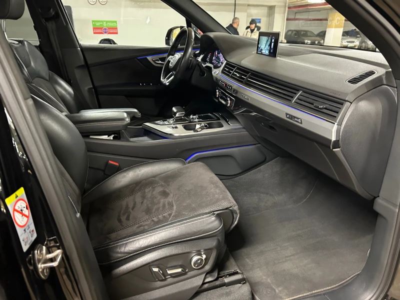 Audi Q7 3/2019* 7 МЕСТЕН* S-line* 22ки* mihev Sport Plus, снимка 12 - Автомобили и джипове - 48950427