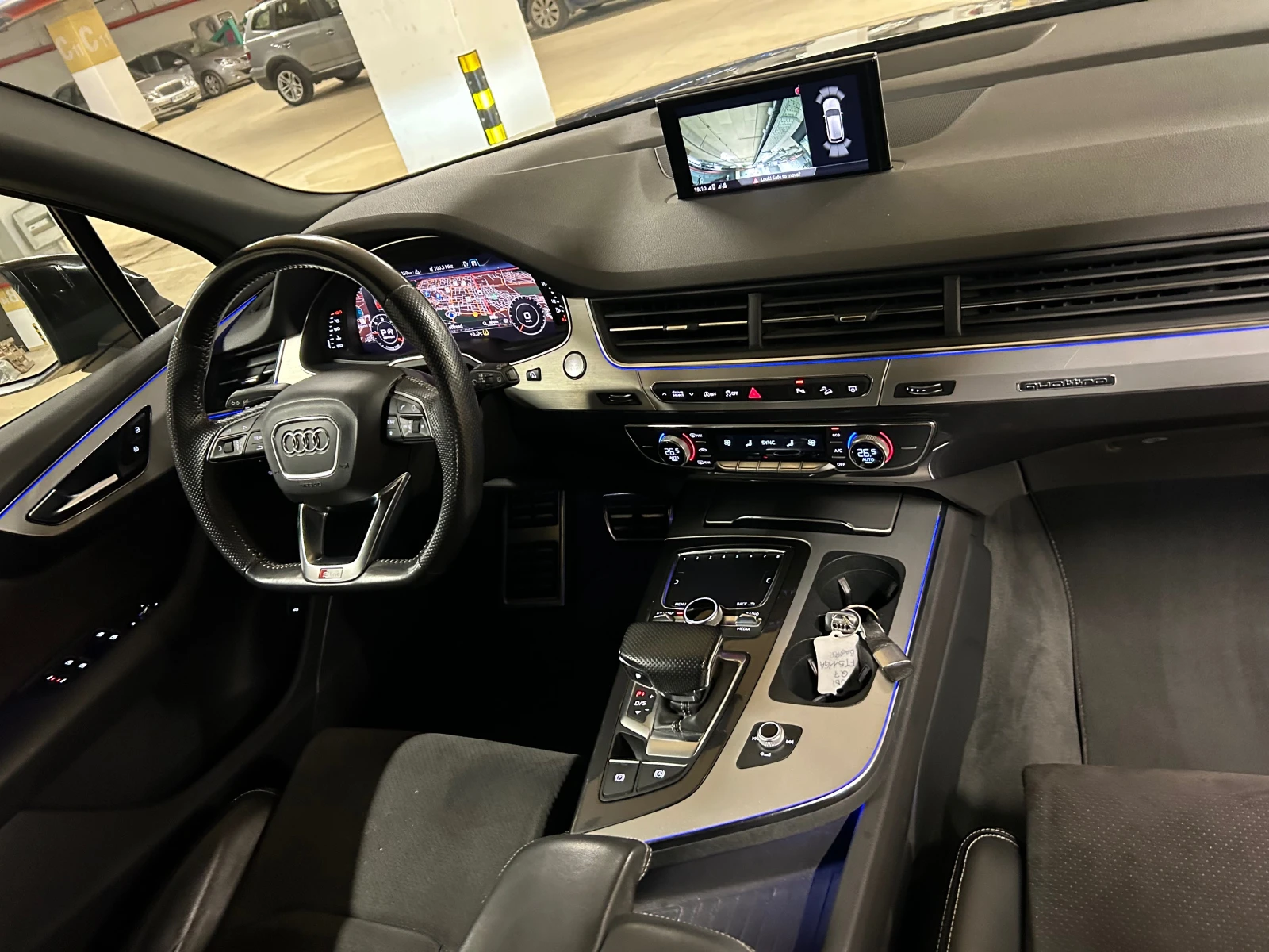 Audi Q7 3/2019* 7 МЕСТЕН* S-line* 22ки* mihev Sport Plus | Mobile.bg — изображение 16