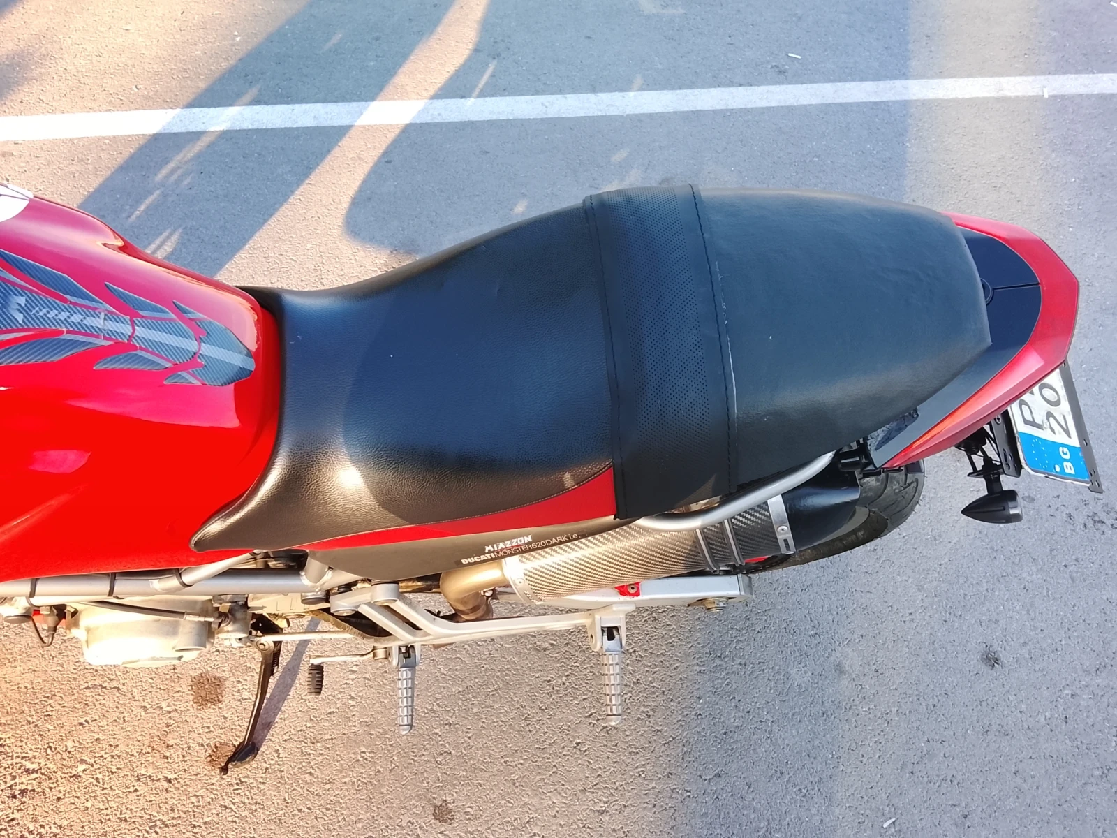 Ducati Monster 620 dark i.e. A2 kategoria, снимка 13 - Мотоциклети и мототехника - 55960918