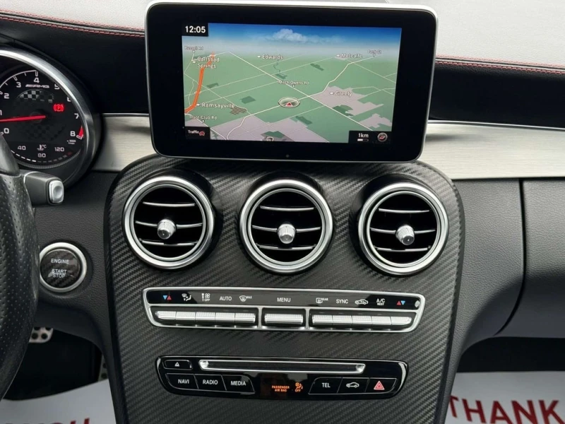 Mercedes-Benz C 43 AMG * CARFAX * БЕЗ ПЪРВОНАЧАЛНА ВНОСКА, снимка 13 - Автомобили и джипове - 53164342