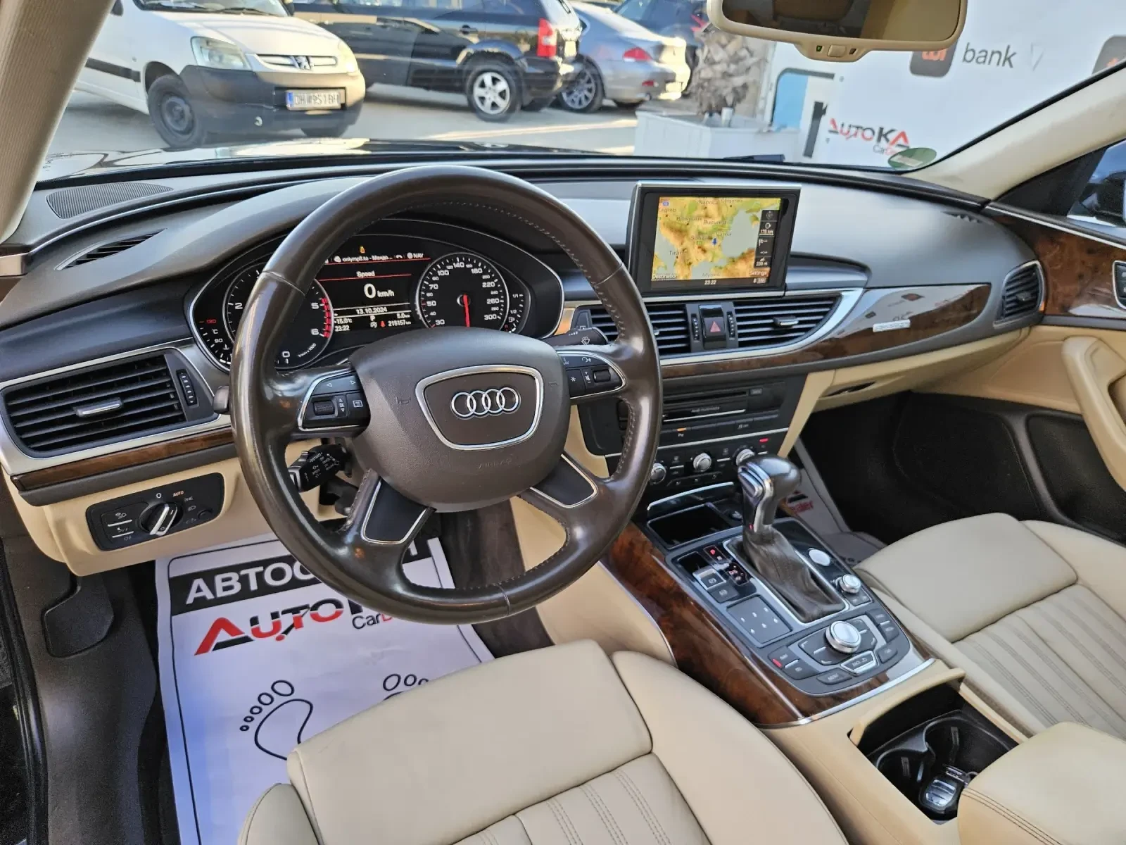 Audi A6 3.0TDI= АВТОМАТ= 7СК= 4x4= DISTRONIC= NIGHT VISION - изображение 8