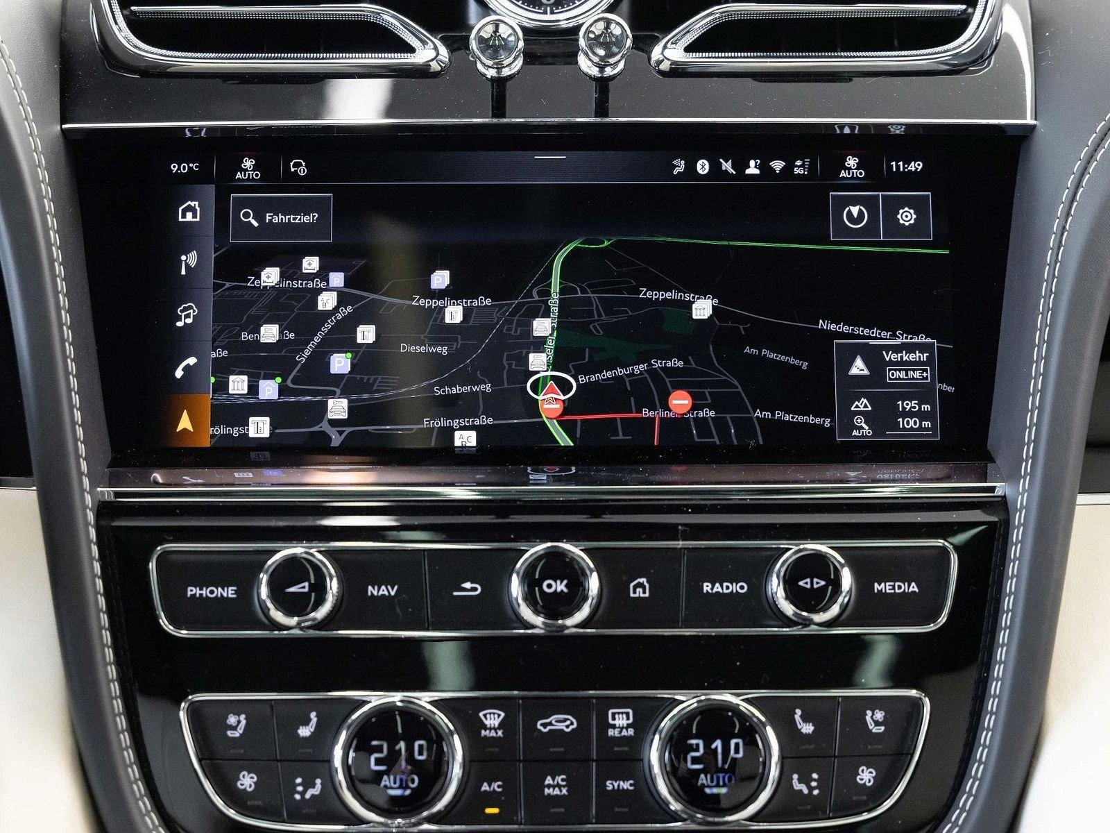 Bentley Bentayga SPEED/NEW MODEL/NAIM/PANO/CERAMIC/HEAD UP/360/ | Mobile.bg � ����������� 11
