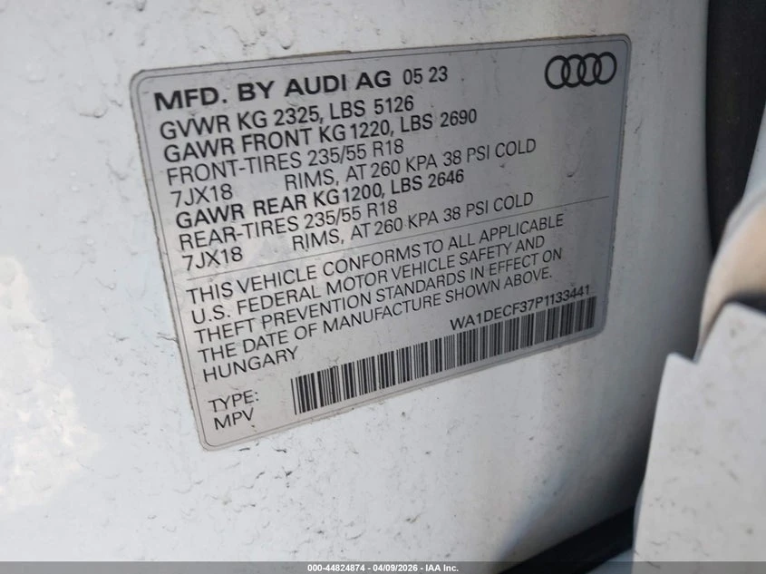 Audi Q3 2.0l Premium 45 Tfsi S Line Quattro Tiptronic, снимка 9 - Автомобили и джипове - 54389517