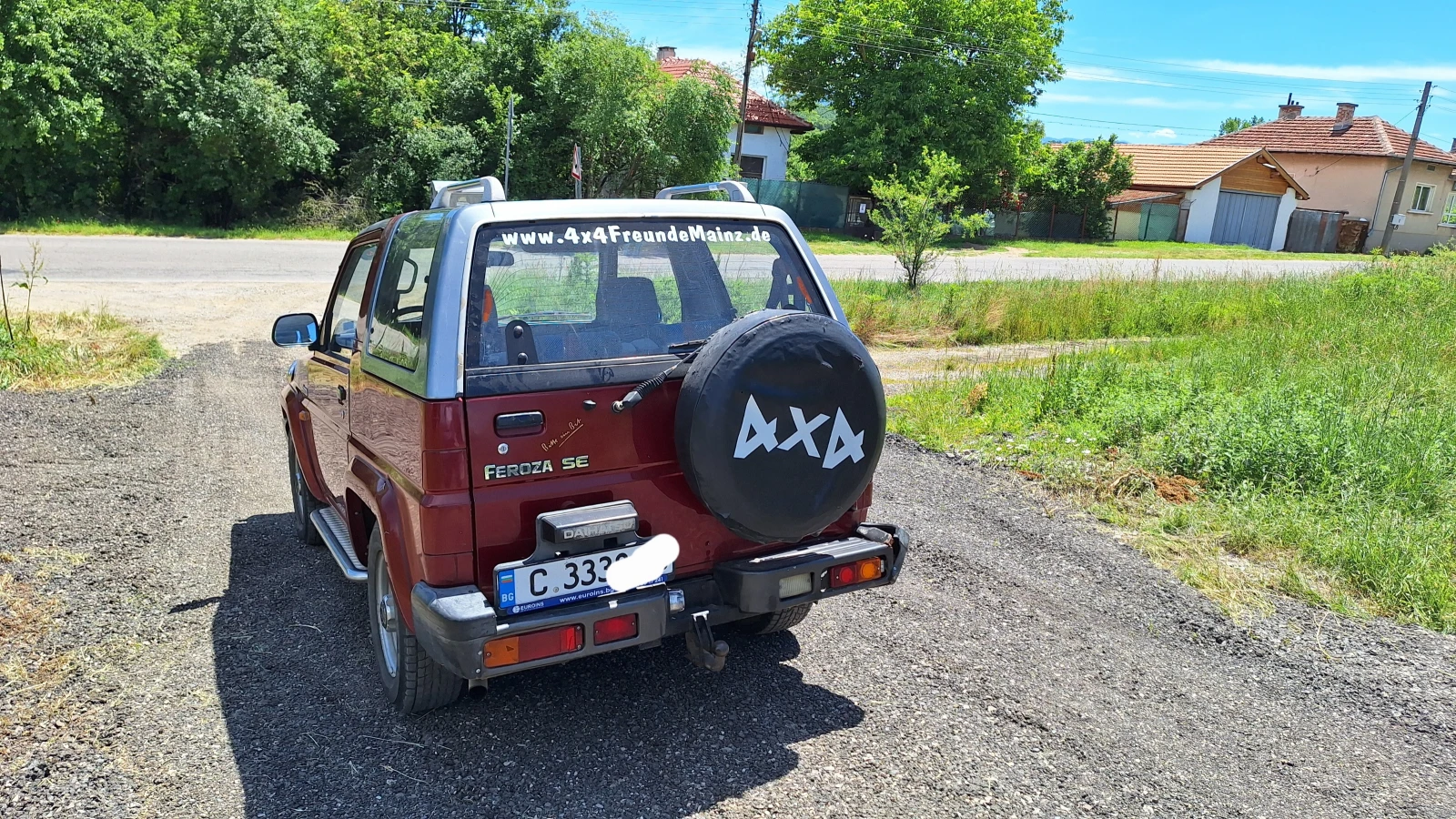 Daihatsu Feroza 1.6 4x4 МН.ДОБЪР, снимка 13 - Автомобили и джипове - 54729743