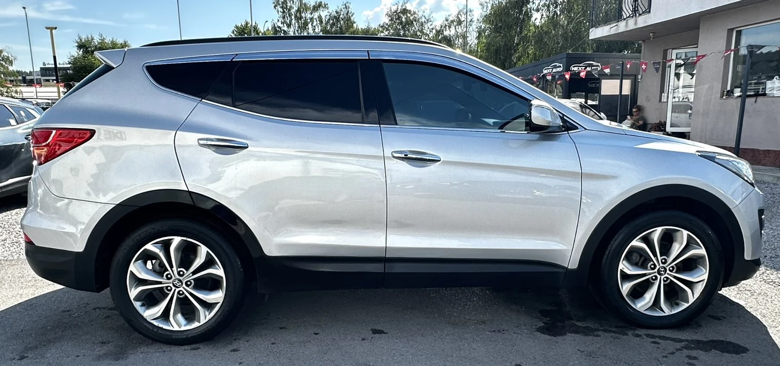 Hyundai Santa fe 2.2D 200HP 4WD ОБДУХВАНЕ КАМЕРА , снимка 4 - Автомобили и джипове - 55938474