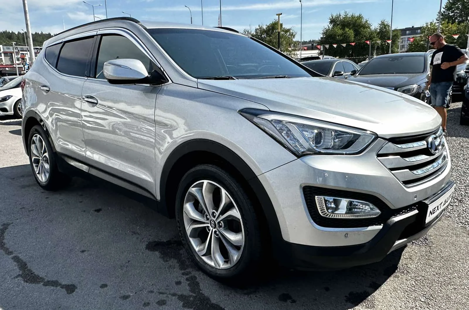 Hyundai Santa fe 2.2D 200HP 4WD ОБДУХВАНЕ КАМЕРА , снимка 3 - Автомобили и джипове - 55938474
