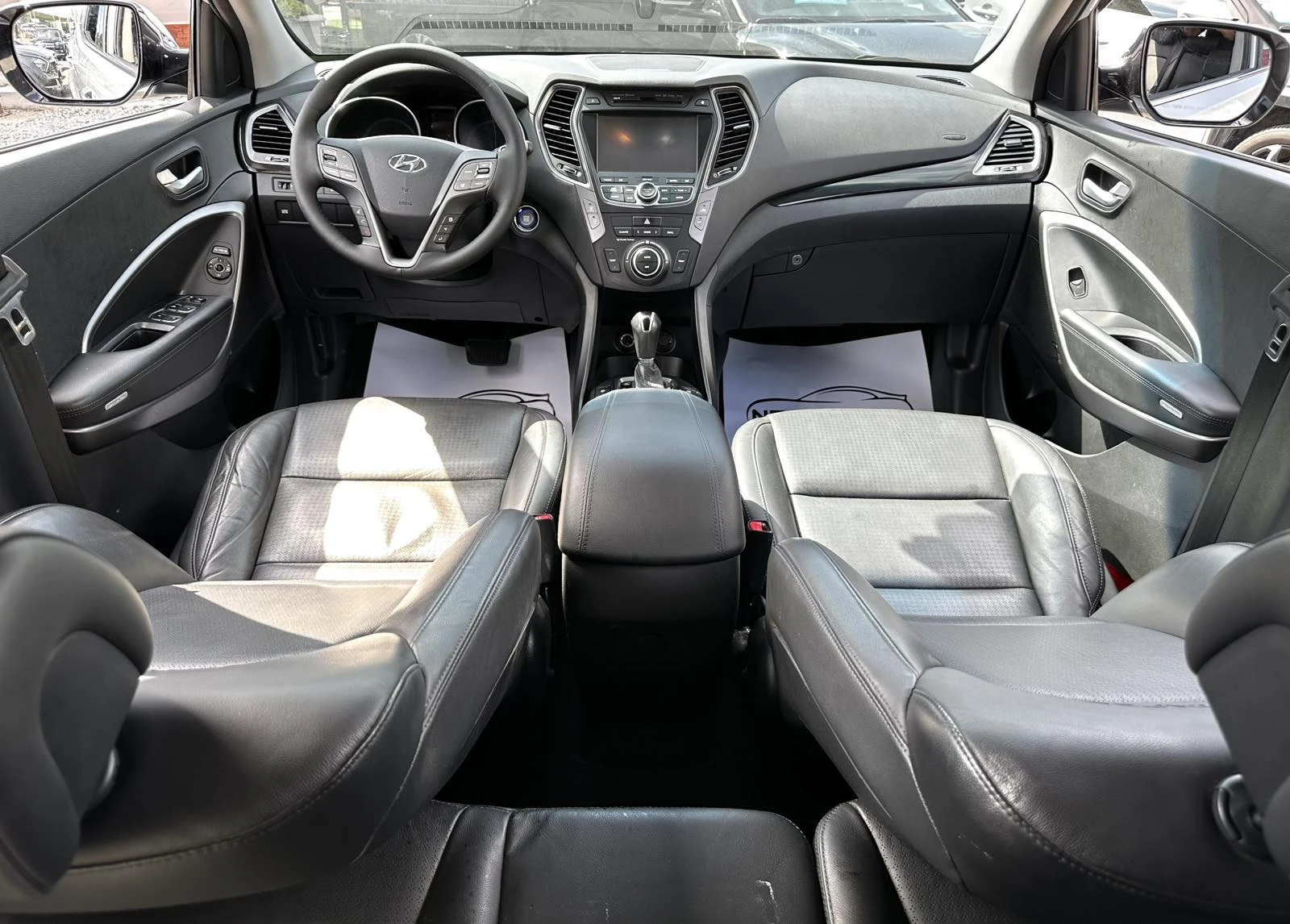 Hyundai Santa fe 2.2D 200HP 4WD ОБДУХВАНЕ КАМЕРА , снимка 9 - Автомобили и джипове - 55938474