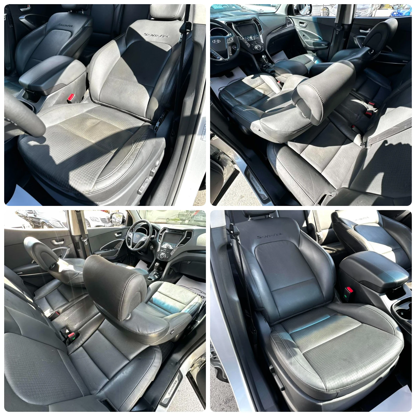 Hyundai Santa fe 2.2D 200HP 4WD ОБДУХВАНЕ КАМЕРА , снимка 13 - Автомобили и джипове - 55938474