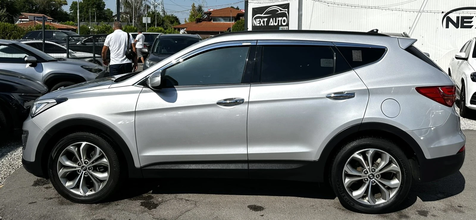 Hyundai Santa fe 2.2D 200HP 4WD ОБДУХВАНЕ КАМЕРА , снимка 8 - Автомобили и джипове - 55938474