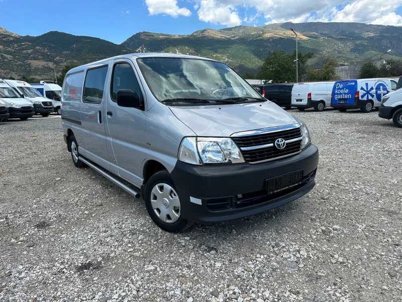 Toyota Hiace 97ХИЛ.KM.!2.5D4D!LANG!DUBBELCABINE!6MECTA!, снимка 1 - Бусове и автобуси - 46744459