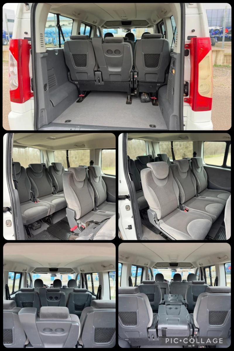 Fiat Scudo 2.0d~130hp~MAXI~9места~2015г., снимка 15 - Бусове и автобуси - 53057841