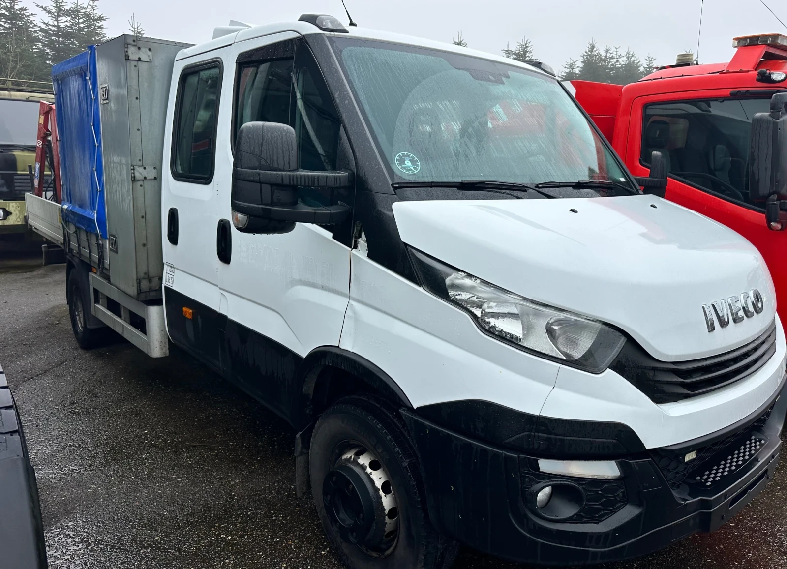 Iveco Daily 70C 18  С кран   3.0   6+ 1, снимка 1