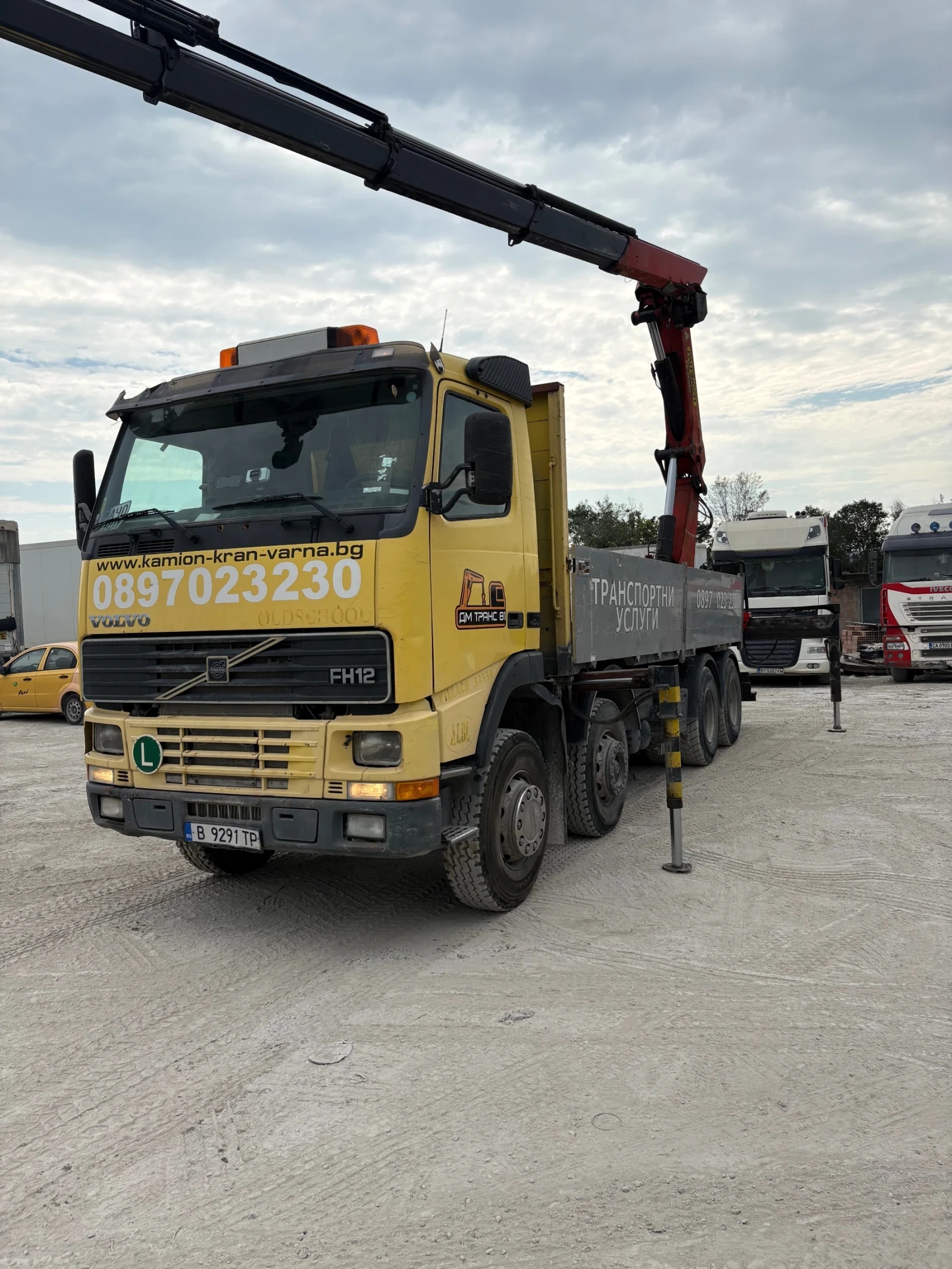 Volvo Fh 12 PALFINGER 35000F КРАН 23 МЕТРА !!!