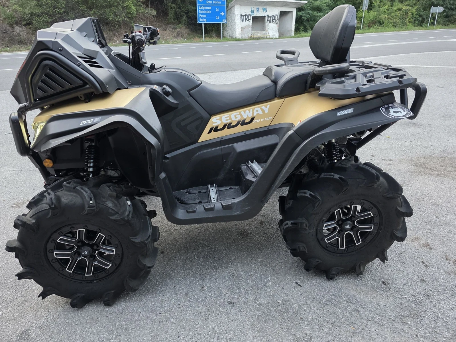 Segway Powersports ATV-Snarler SEGWAY AT10 MUD, снимка 4 - Мотоциклети и мототехника - 55683139