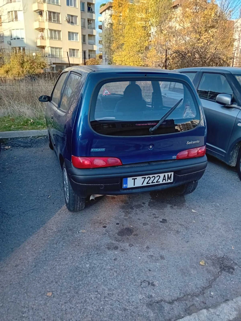 Fiat Seicento, снимка 1 - Автомобили и джипове - 48099800