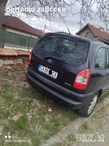 Opel Zafira А 2, 0, снимка 3 - Автомобили и джипове - 54518719