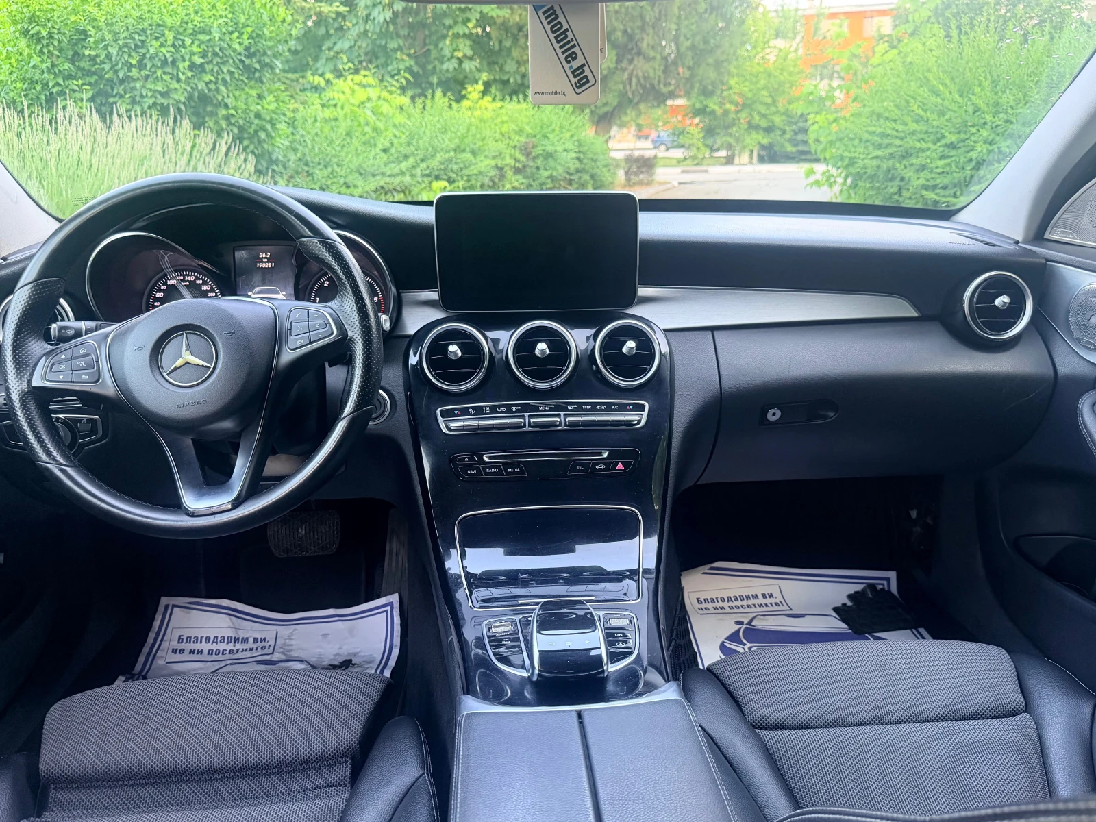 Mercedes-Benz C 220 2.2D-SPORT-BLUETEC, снимка 11 - Автомобили и джипове - 54813089