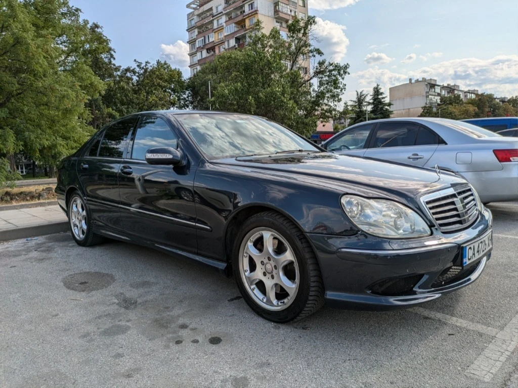 Mercedes-Benz S 500 4matic m113 5.4, снимка 8 - Автомобили и джипове - 54823681