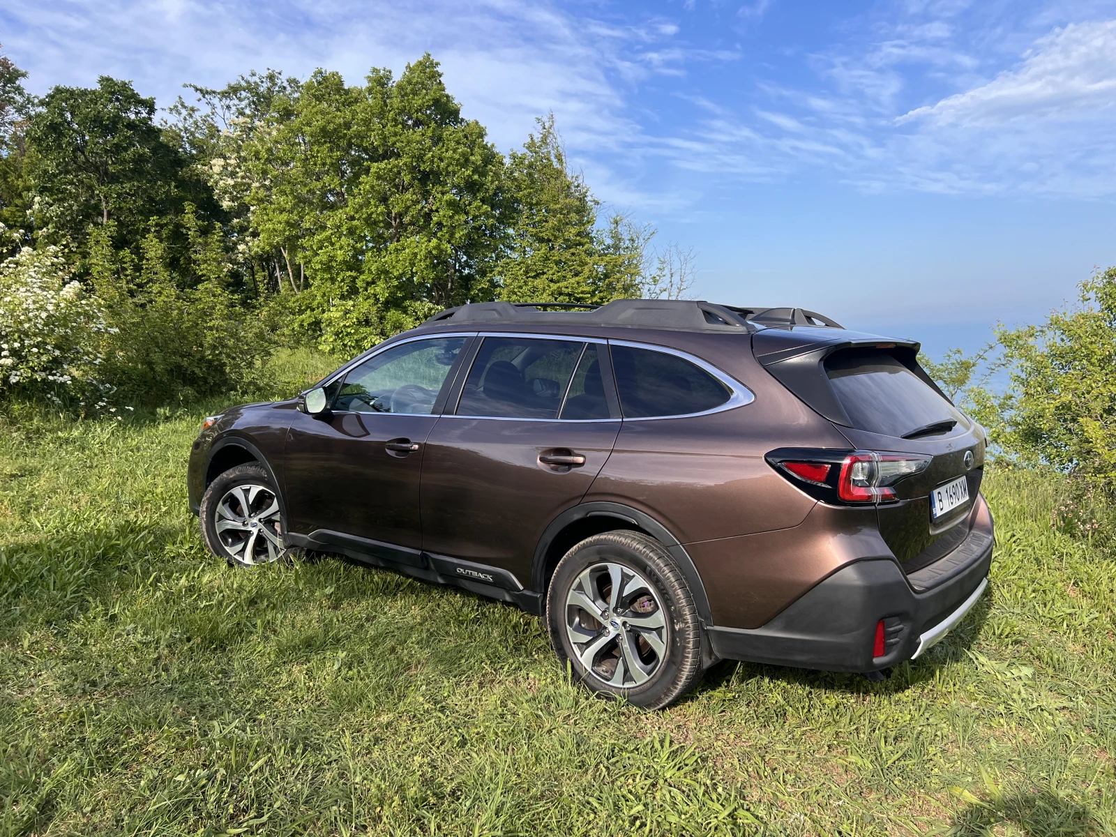 Subaru Outback TOURING Черна Естествена Кожа   18   Всичко Платен, снимка 4 - Автомобили и джипове - 55092186