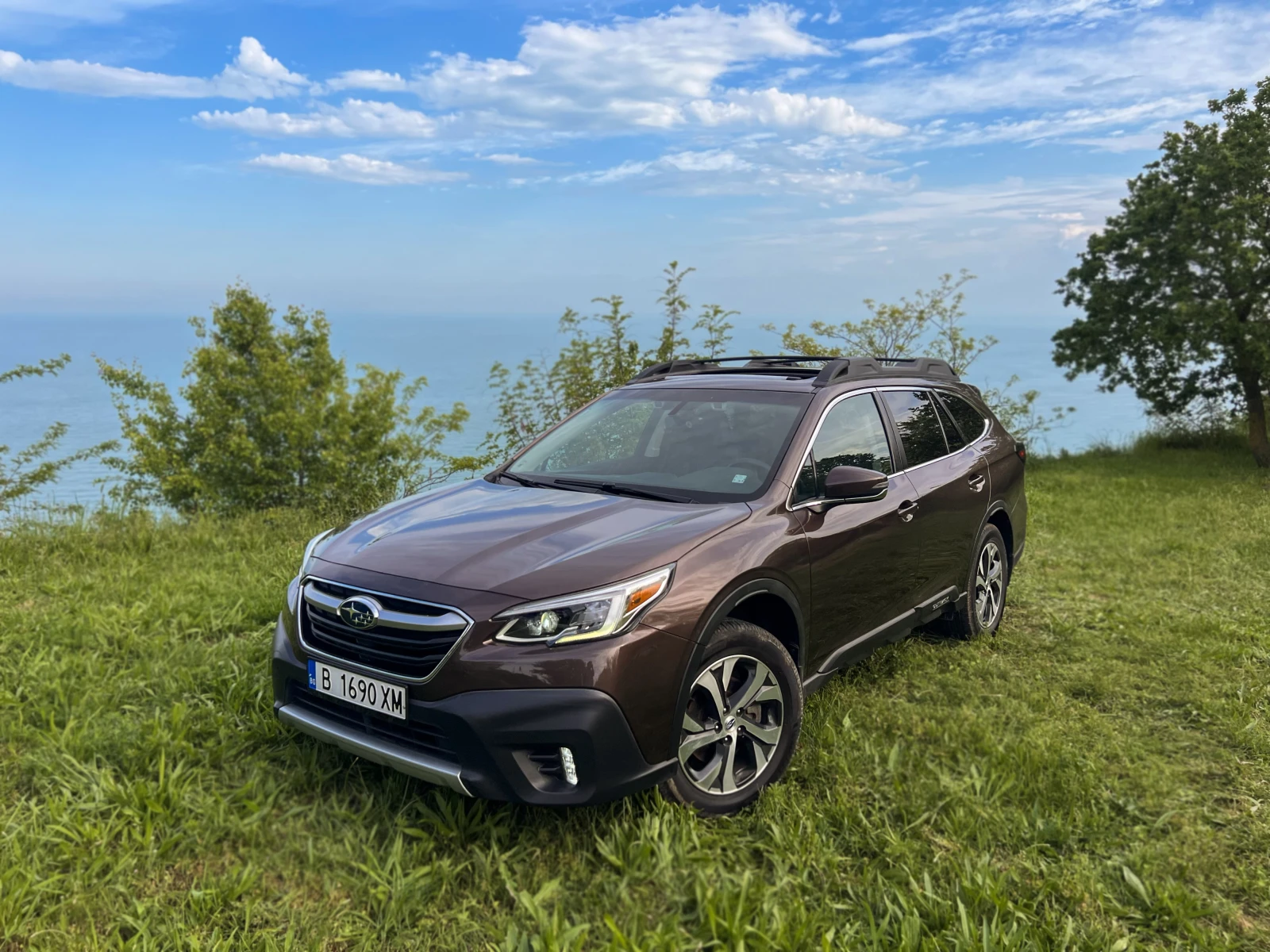 Subaru Outback TOURING Черна Естествена Кожа   18   Всичко Платен