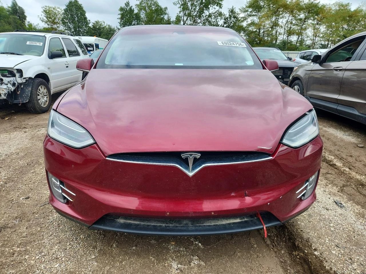 Tesla Model X P90D AWD Signature, снимка 5 - Автомобили и джипове - 56332203
