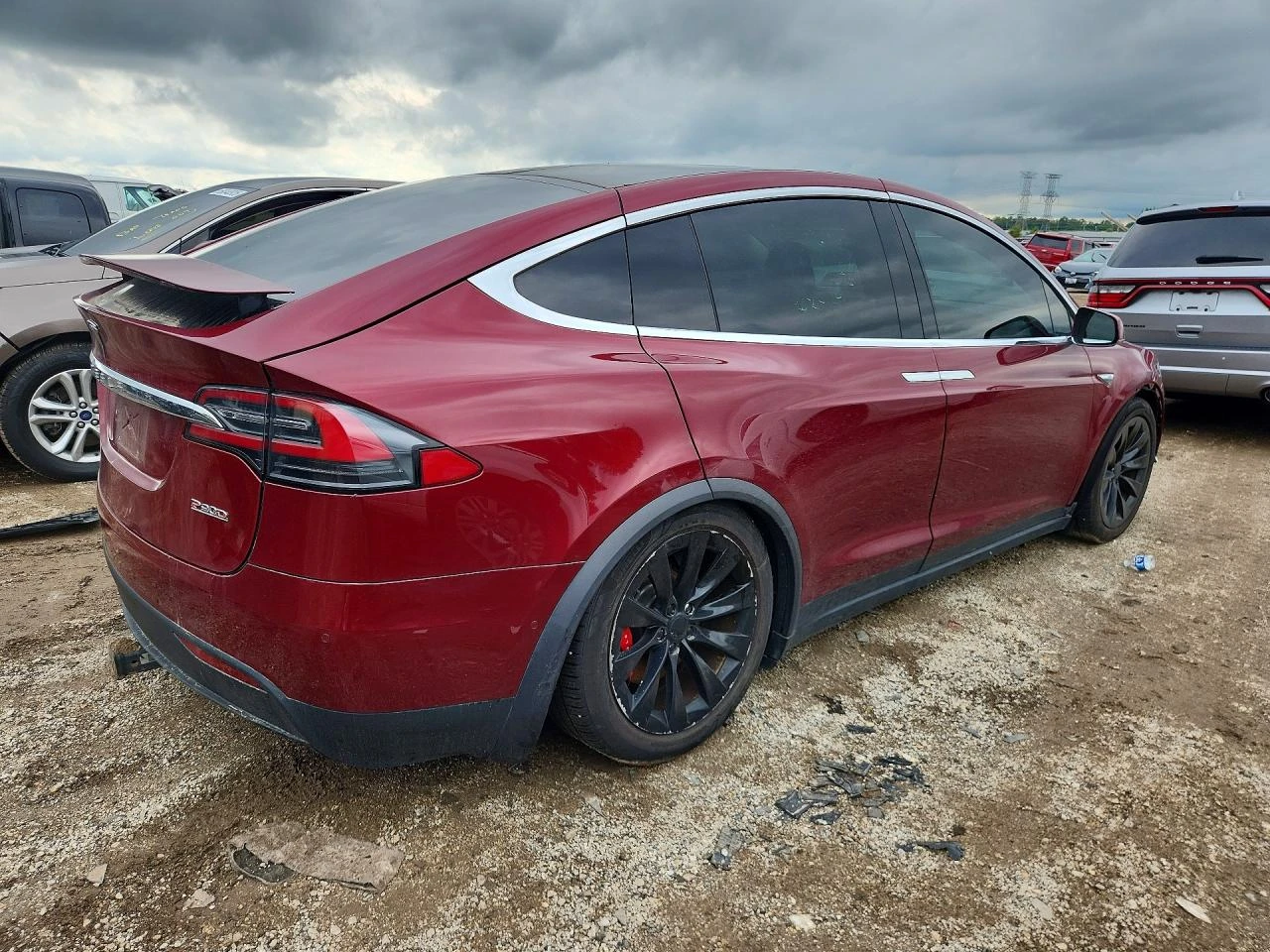 Tesla Model X P90D AWD Signature, снимка 3 - Автомобили и джипове - 56332203