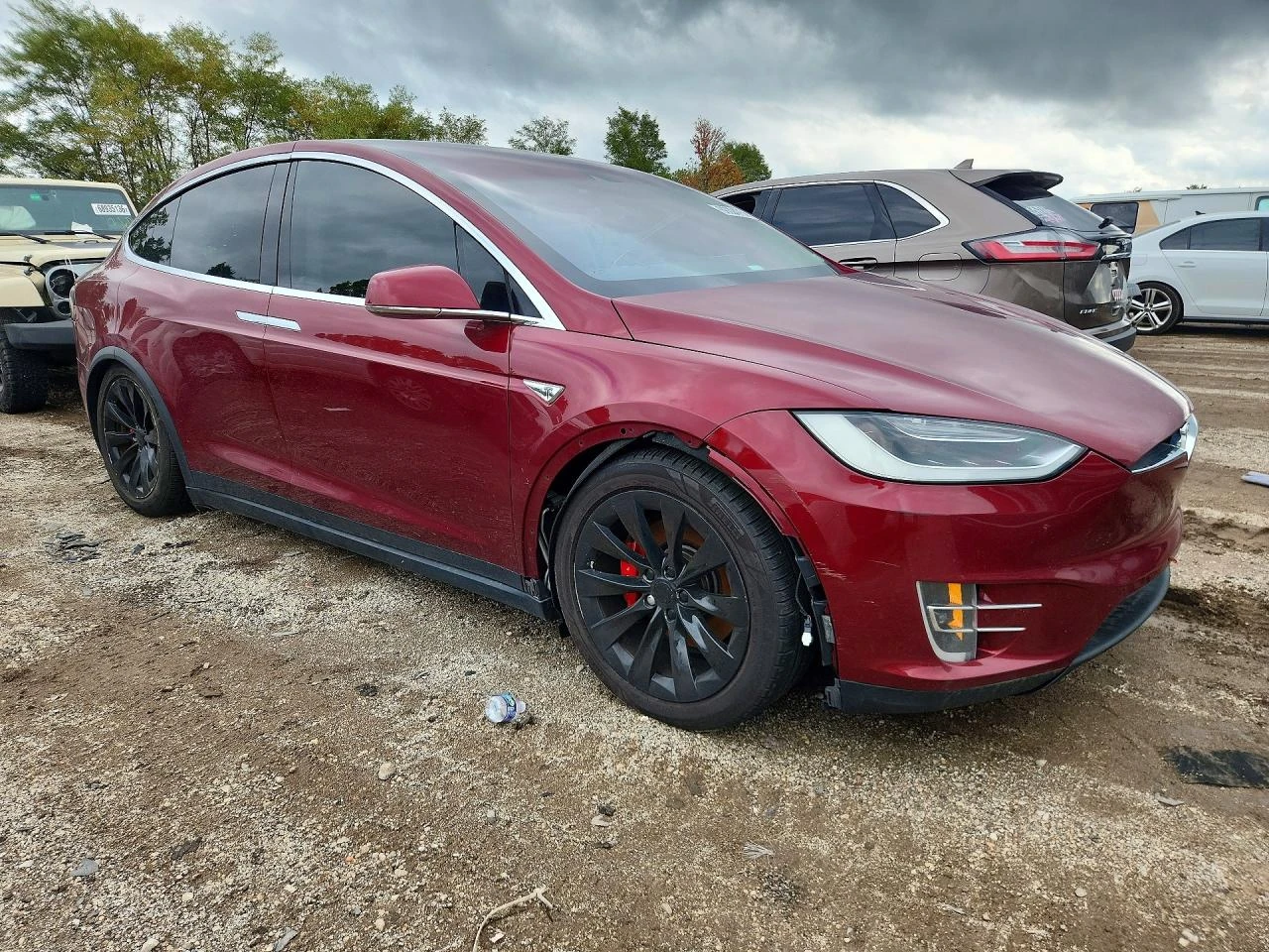 Tesla Model X P90D AWD Signature, снимка 4 - Автомобили и джипове - 56332203