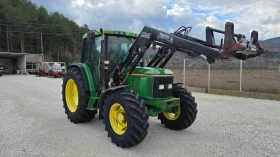 Трактор John Deere 6400.Челен товарач, снимка 4