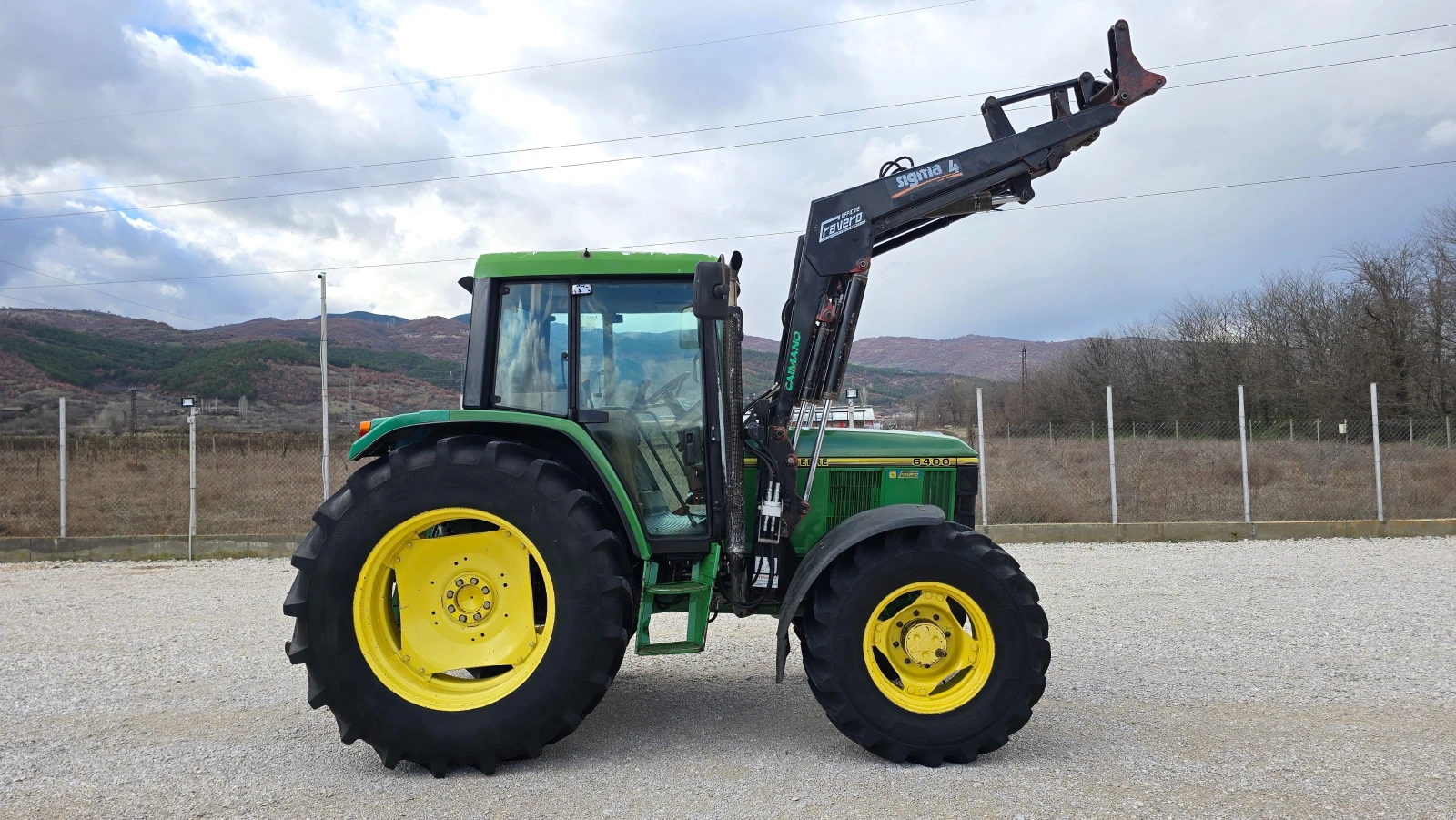 Трактор John Deere 6400.Челен товарач - изображение 5