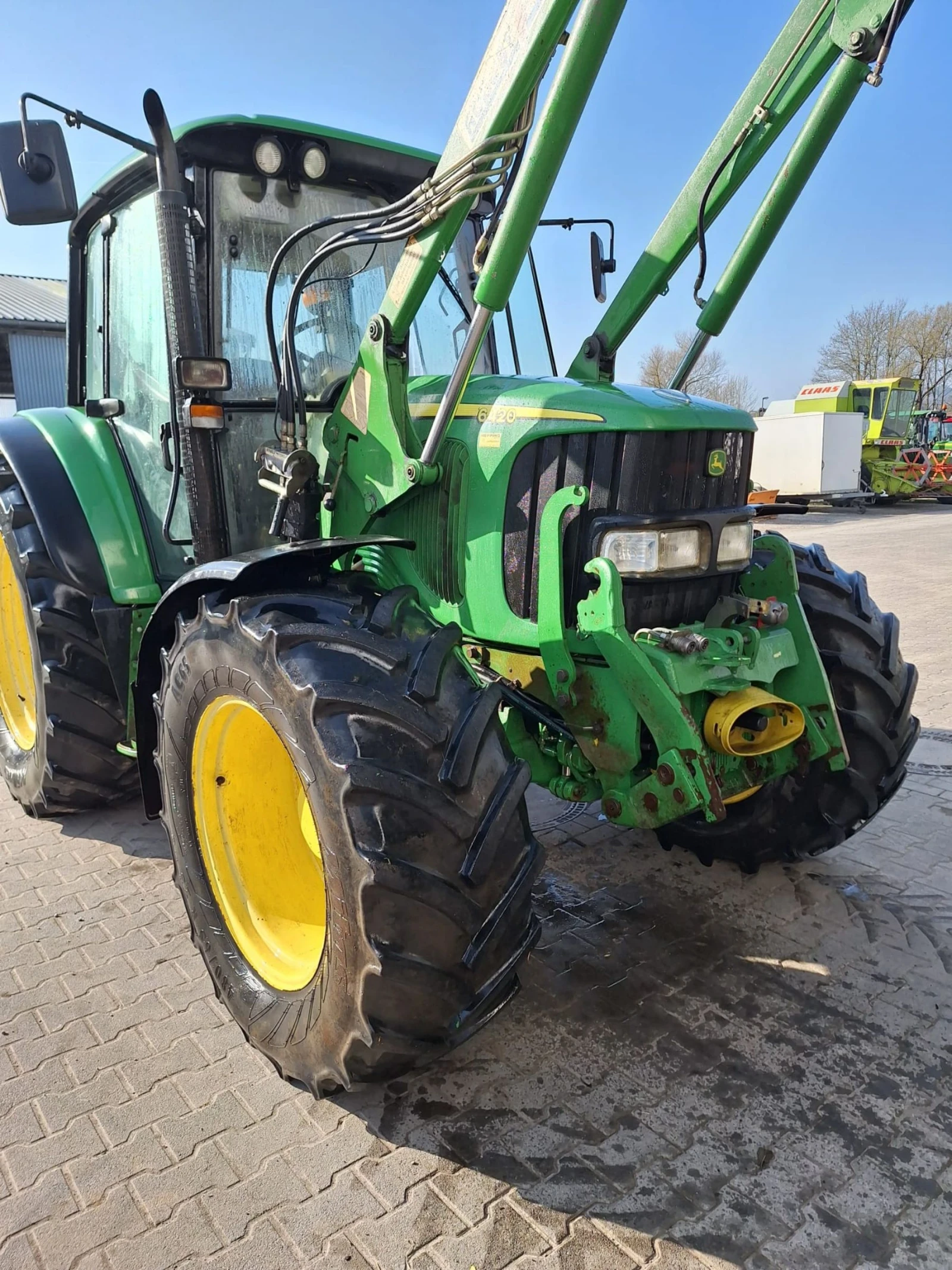 Трактор John Deere 6420, снимка 2 - Селскостопанска техника - 53931206