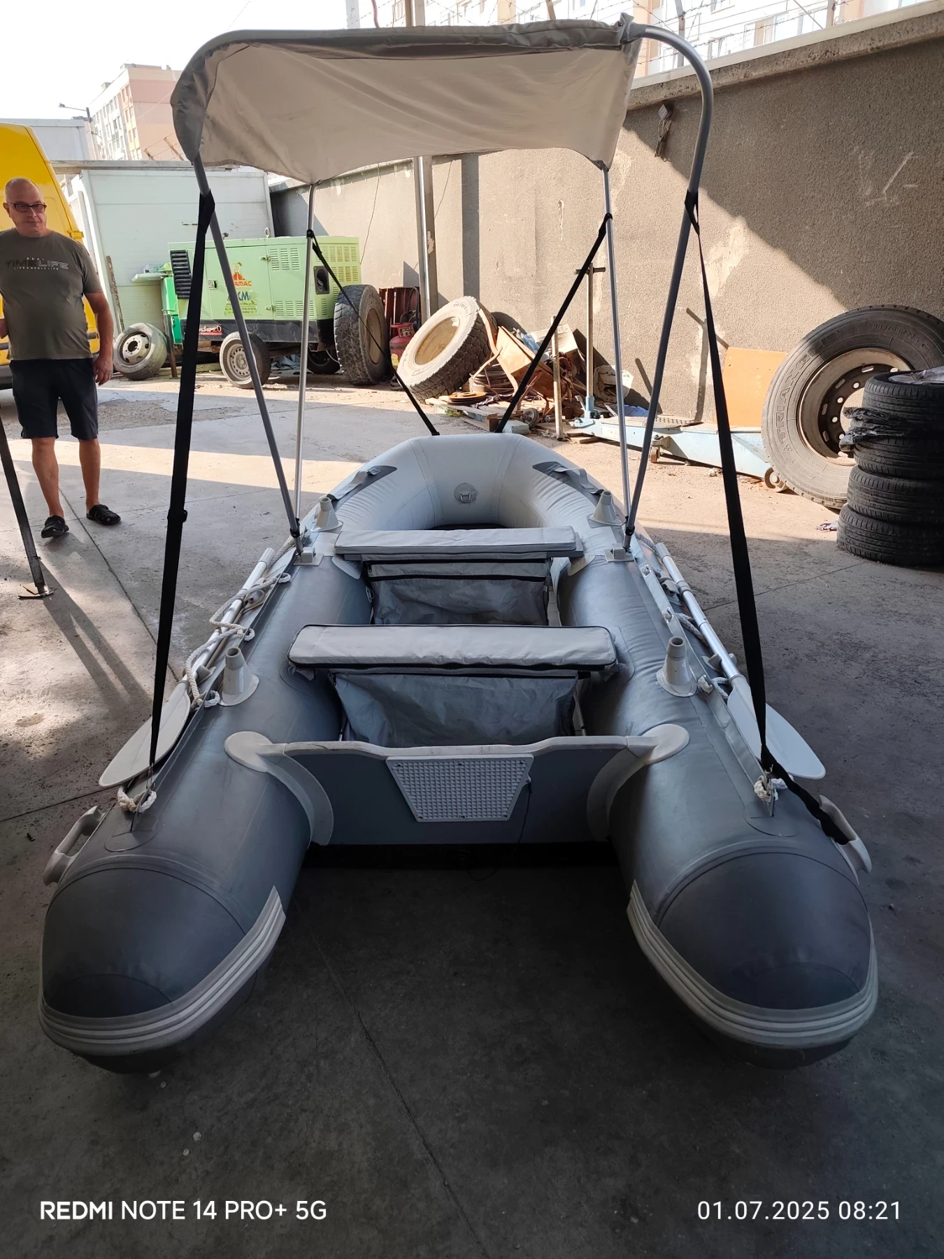 Надуваема лодка v-type Cayman 330 - изображение 4