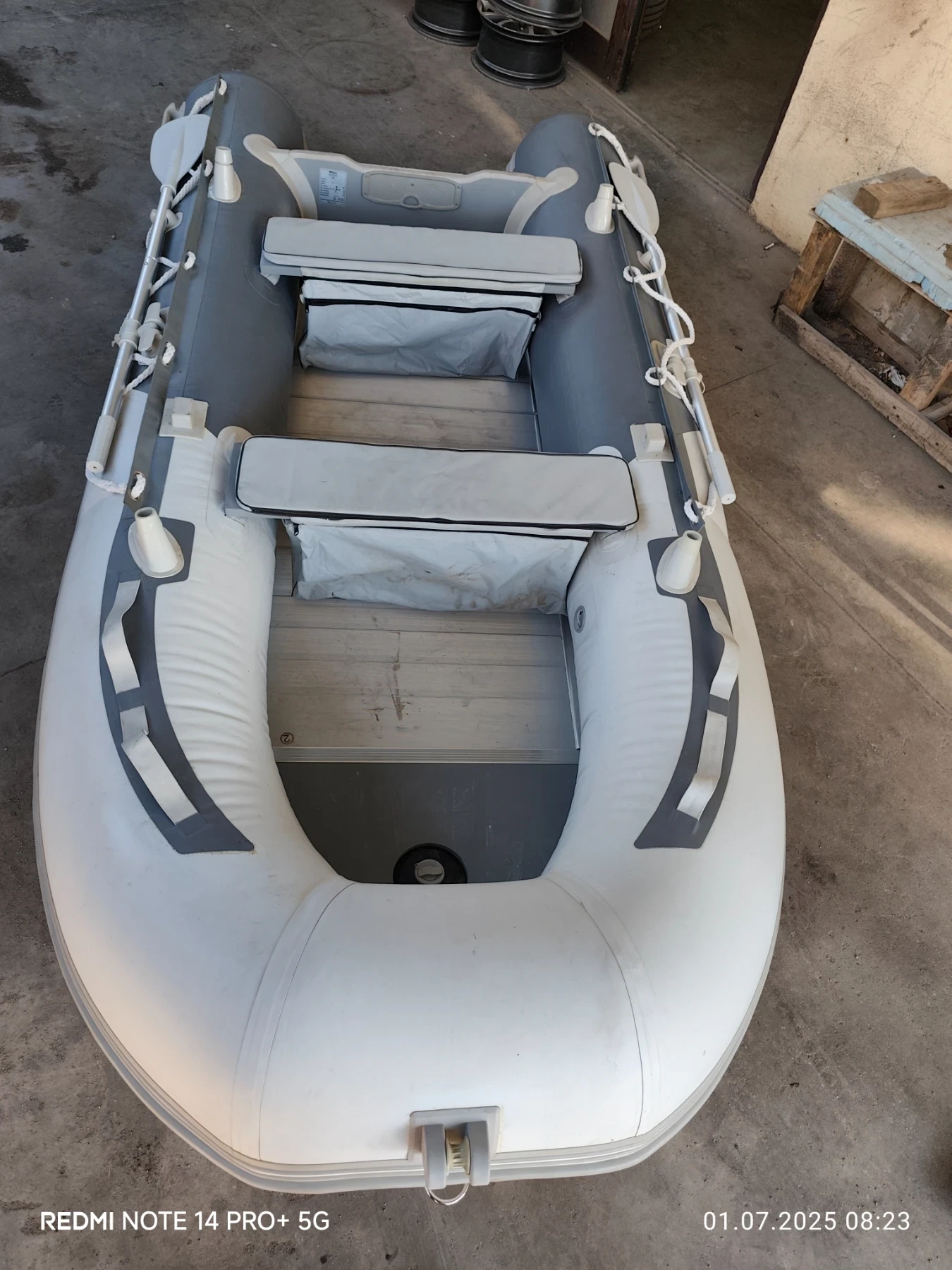 Надуваема лодка v-type Cayman 330 - изображение 5