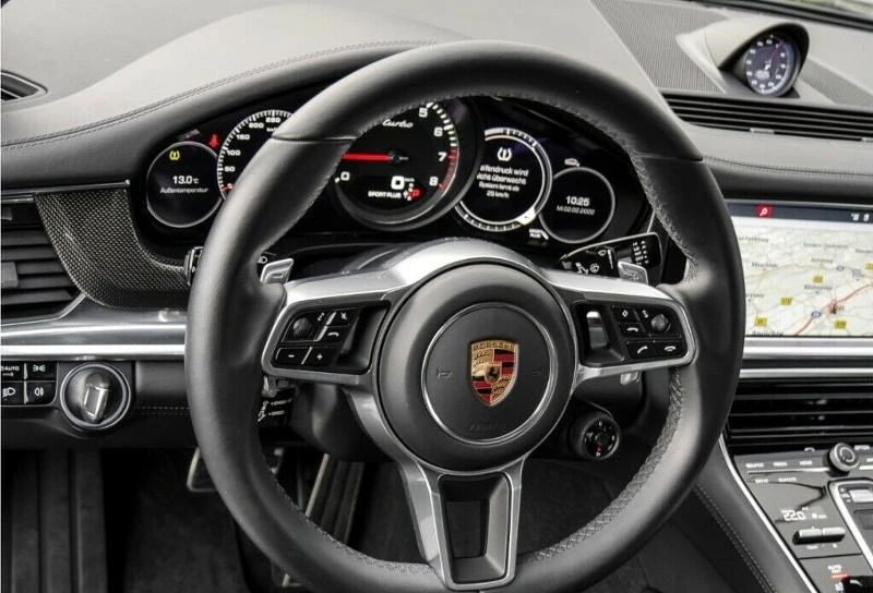 Porsche Panamera Turbo*MATRIX*AIR*SportChrono*BOSE*ГАРАНЦИЯ, снимка 8 - Автомобили и джипове - 47451498