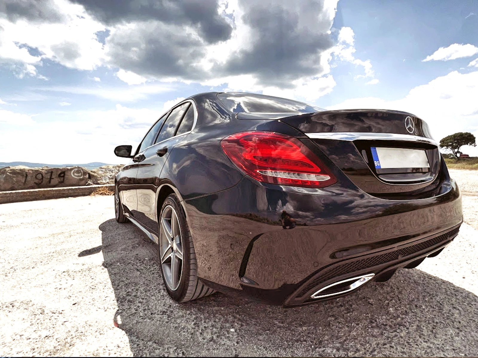 Mercedes-Benz C 220 AMG / BURMESTER / FULL LED / CAM - изображение 5
