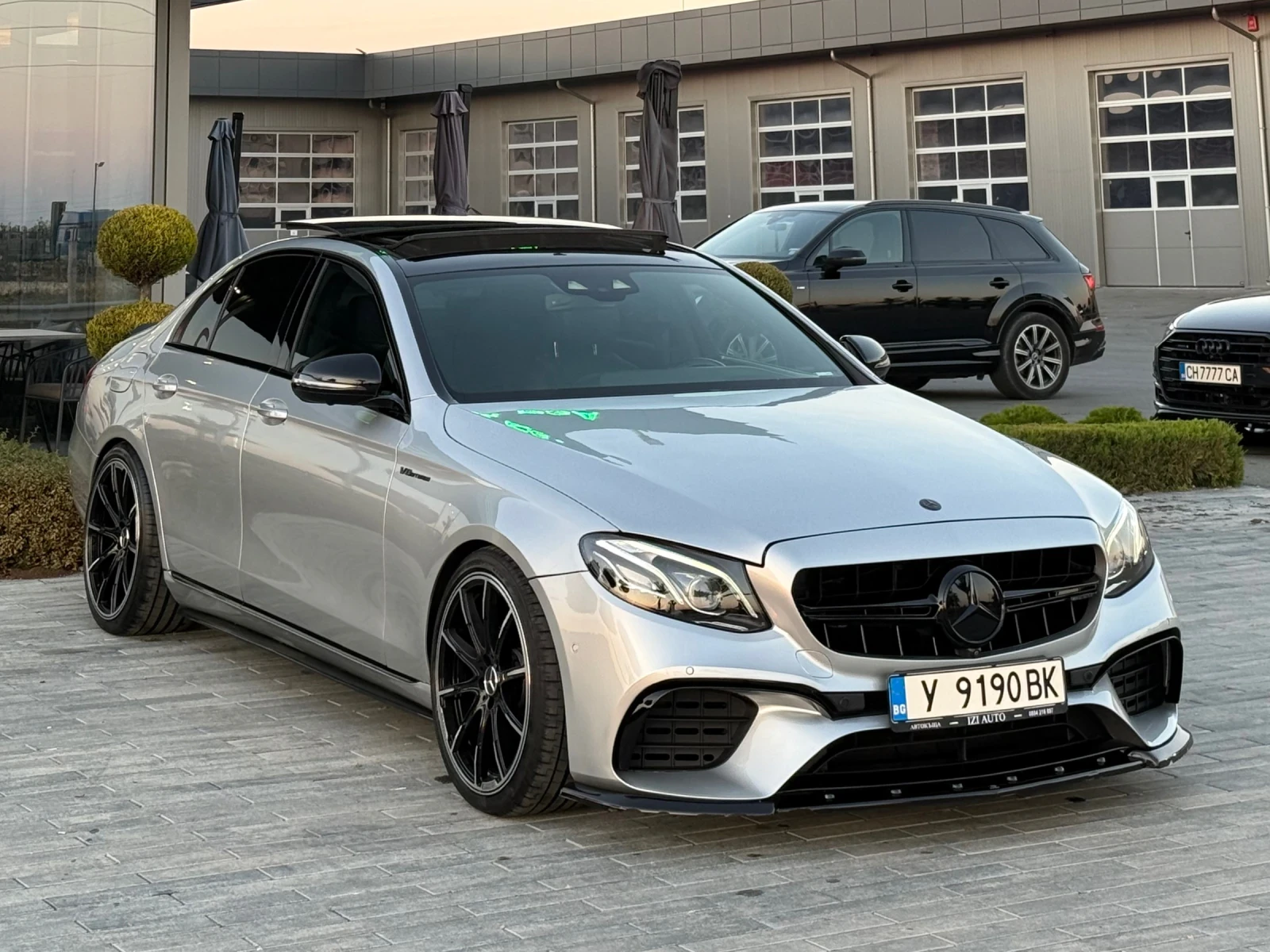 Mercedes-Benz E 220 AMG Pano/HeadUp/Burmester/Memory/360 | Mobile.bg   2